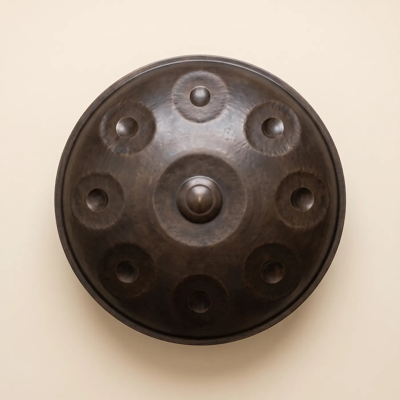 Handpan von oben