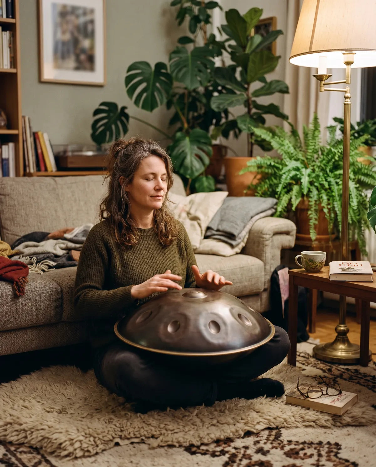 Handpan zuhause spielen
