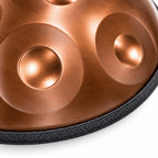 Handpan D-Moll Bronze, Detailansicht