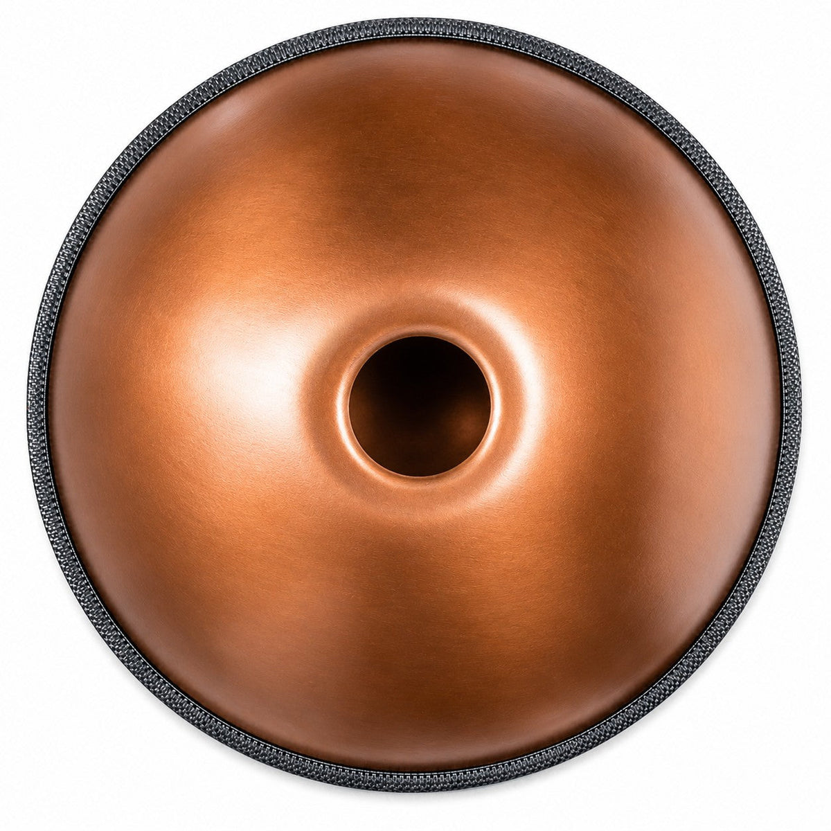 Handpan D-Moll Bronze, Unterseite