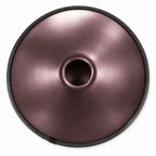Handpan D-Moll Kurd in Mauve, Unterseite