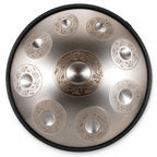 Handpan Drache D-Moll Kurd, von oben