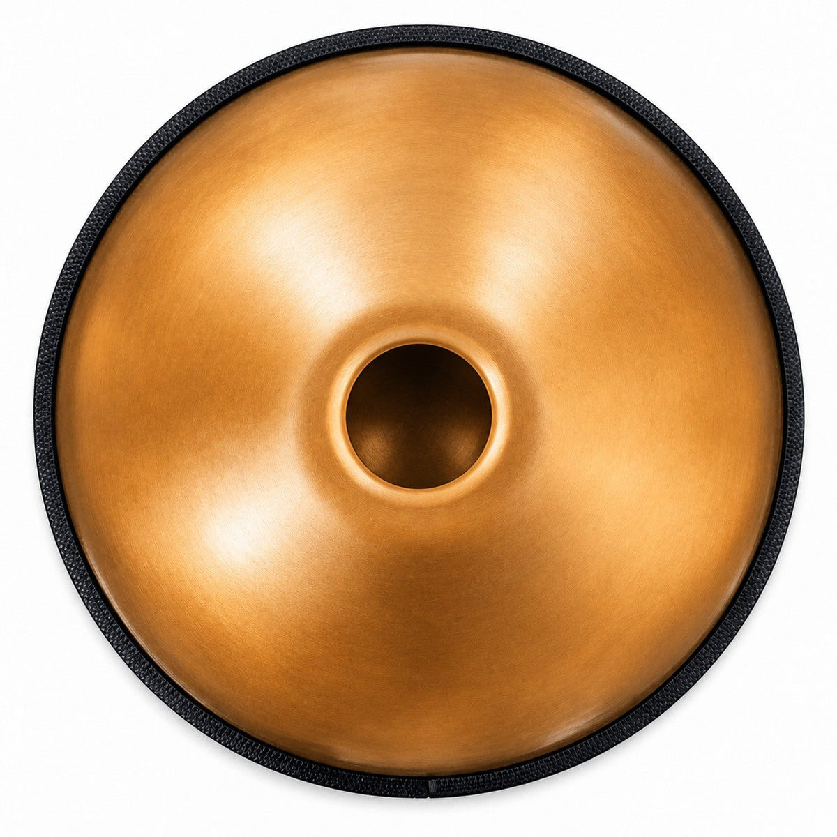 Handpan F-Dur in Gold, Unterseite