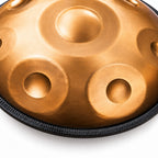 Handpan G-Moll Gold, Detailansicht