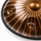 Handpan Leopard D-Moll Kurd, Detailansicht