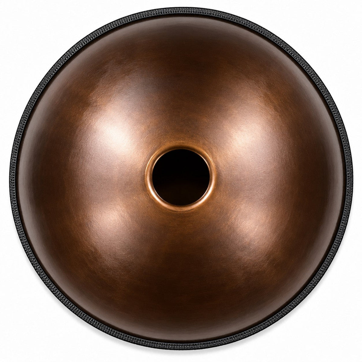 Handpan Leopard D-Moll Kurd, Unterseite
