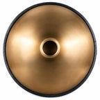 Handpan Mandala C-Dur in Gold, Unterseite