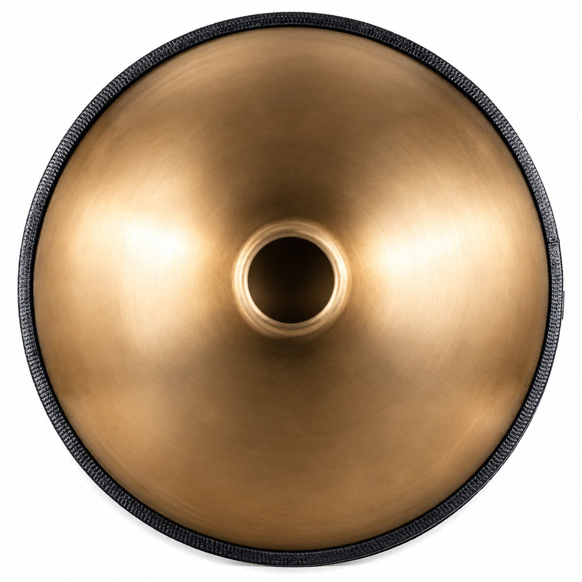 Handpan Mandala C-Dur in Gold, Unterseite