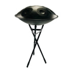 Handpan auf dem Dreibein-Ständer