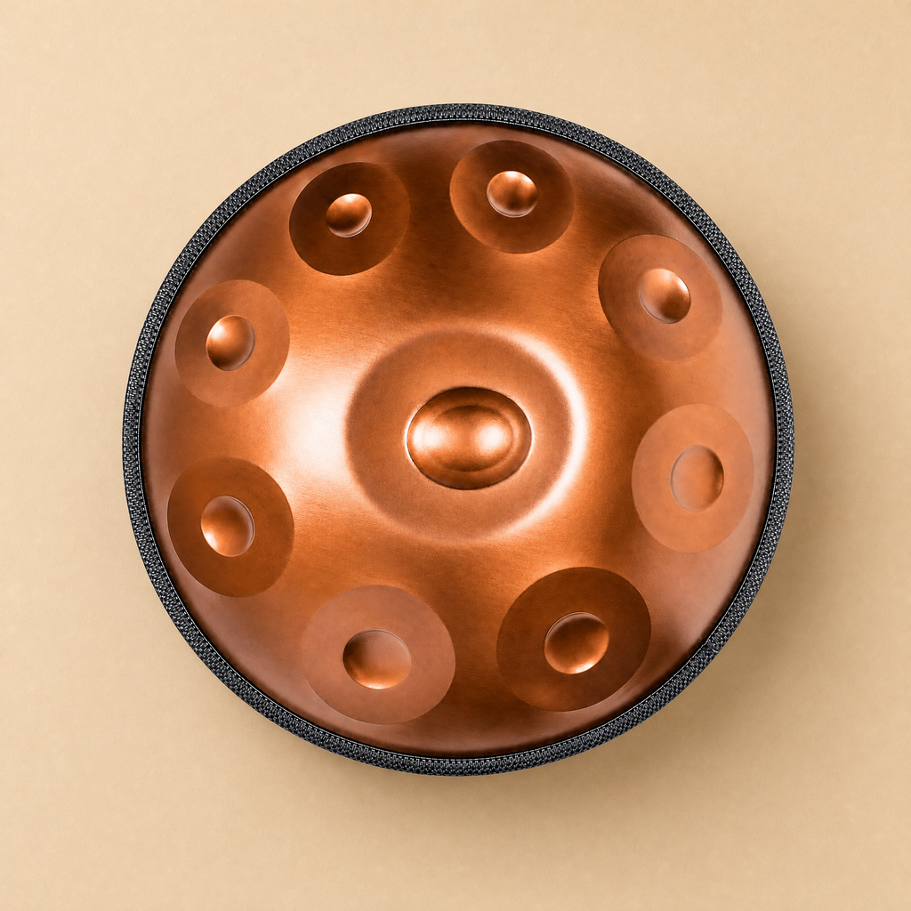 Handpan D-Moll Bronze