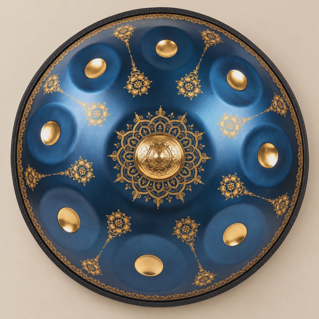 Handpan Mandala D-Moll Kurd