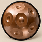 Mini-Handpan 6 Töne Bronze