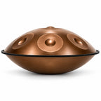 Mini-Handpan 6 Töne Bronze, Seitenansicht
