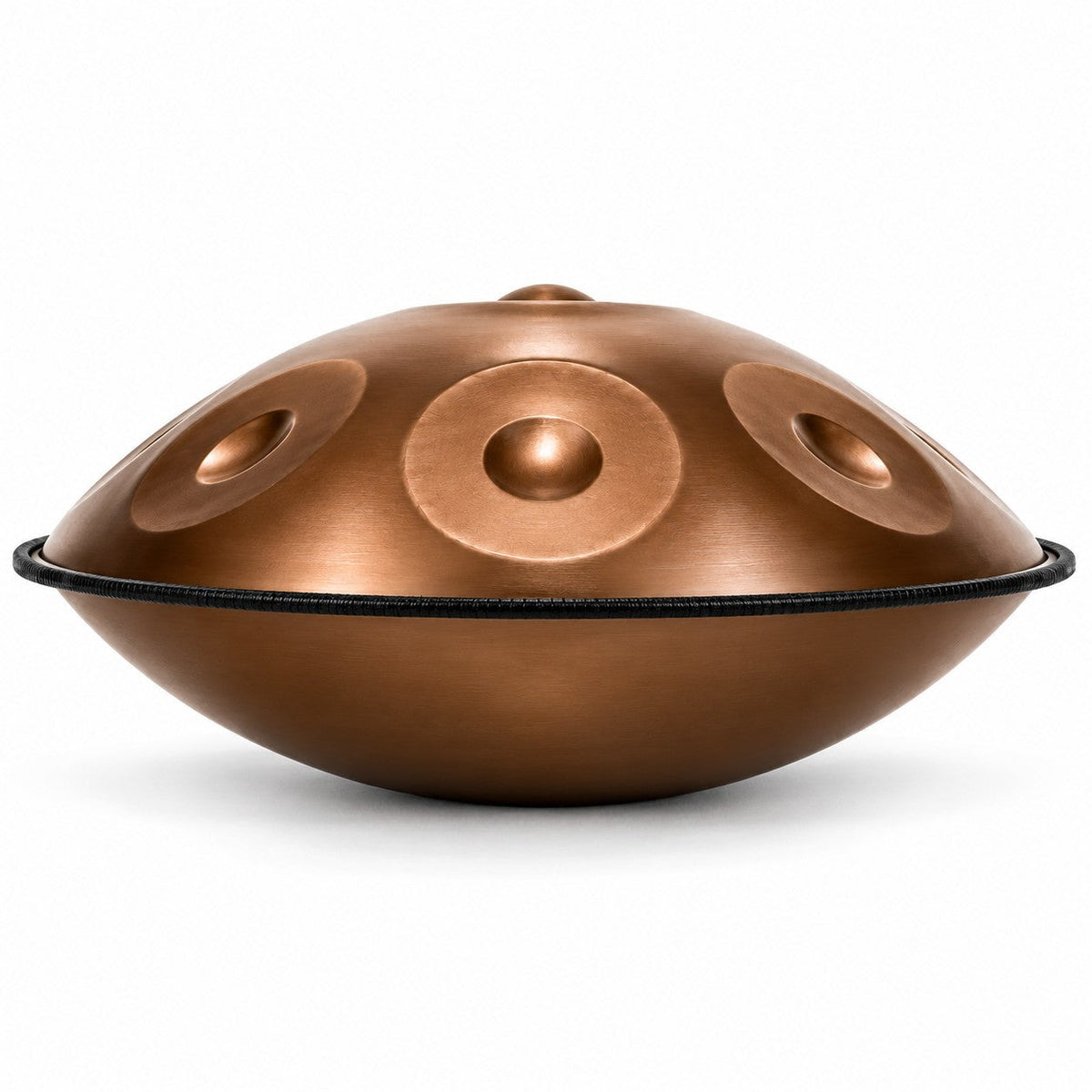Mini-Handpan 6 Töne Bronze, Seitenansicht