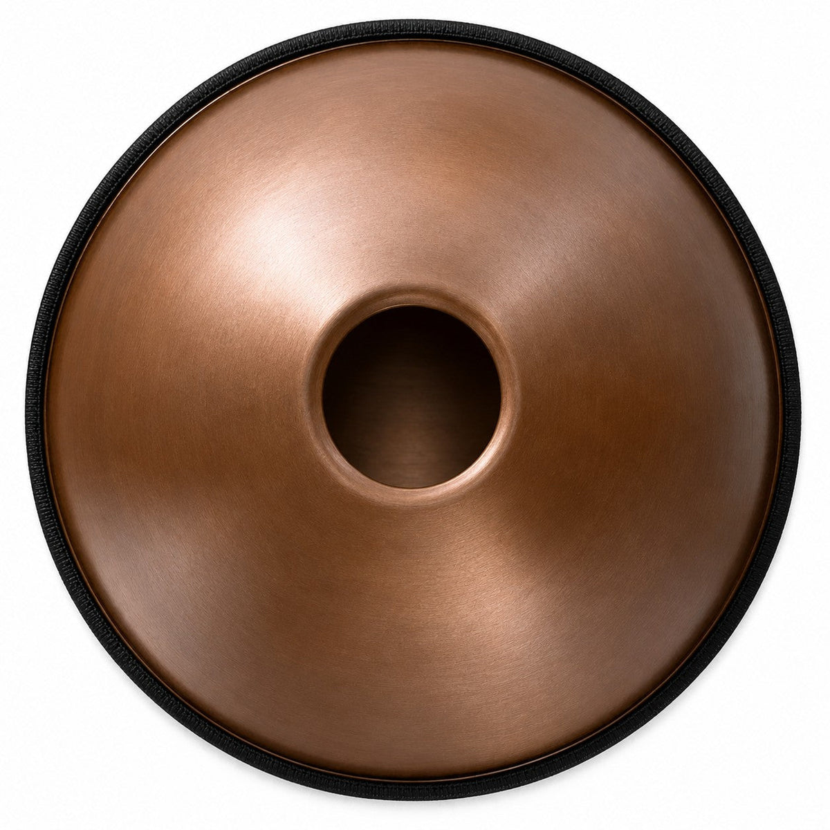 Mini-Handpan 6 Töne Bronze, Unterseite