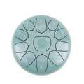 Zungentrommel Mandala D-Dur 11 Töne in Blau